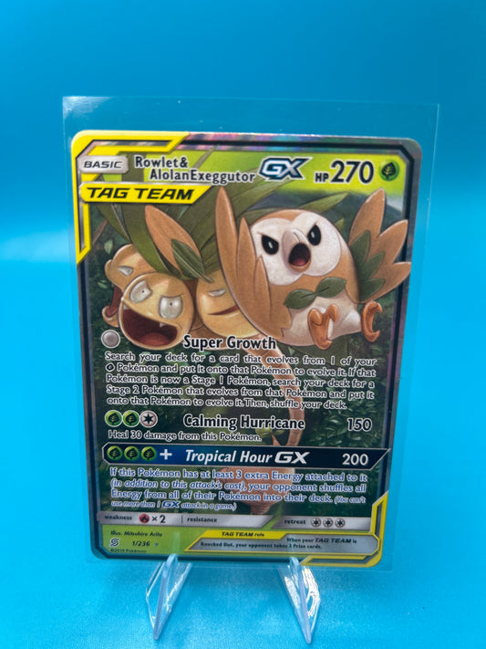 Rowlet & Alolan Exeggutor