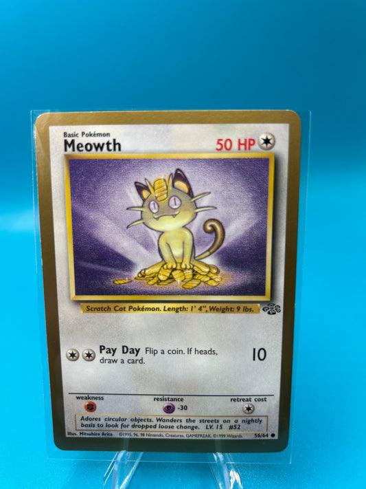 Meowth gold border