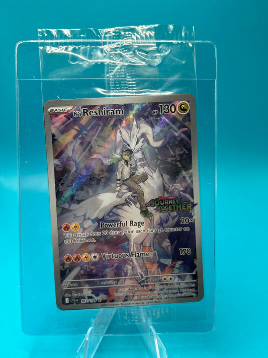 N’s Reshiram box topper promo
