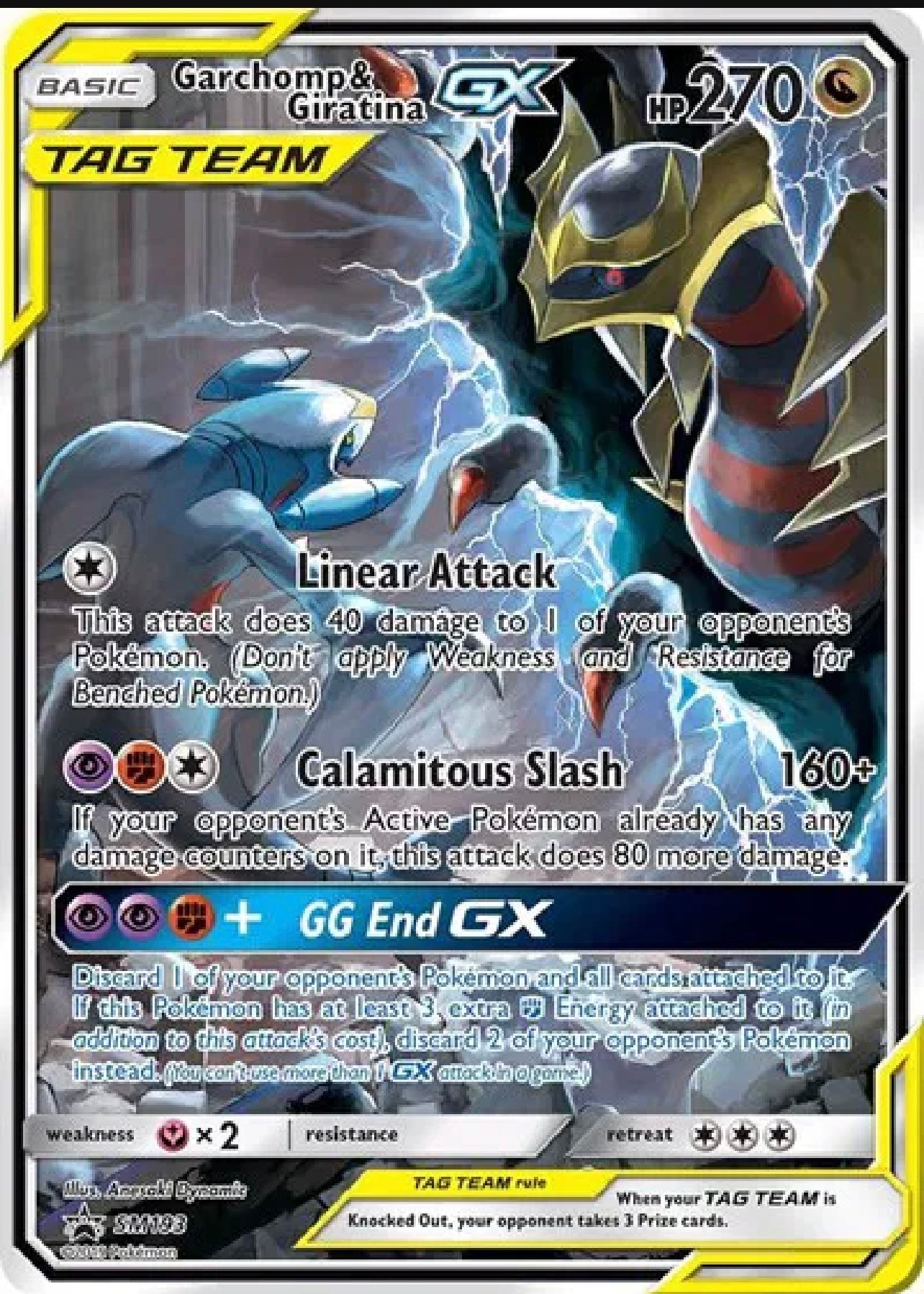 Garchomp and Greninja tag team